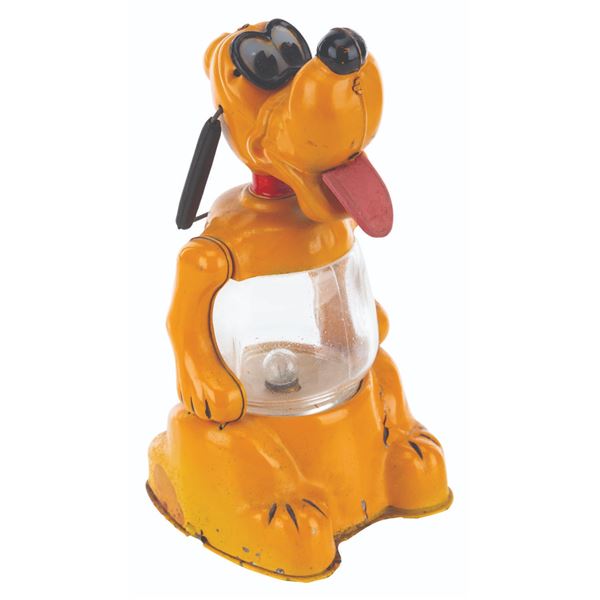 A 1950s Tin Litho Pluto Lantern.