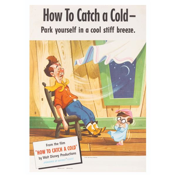 A "How to Catch a Cold" Stiff Breeze Poster.