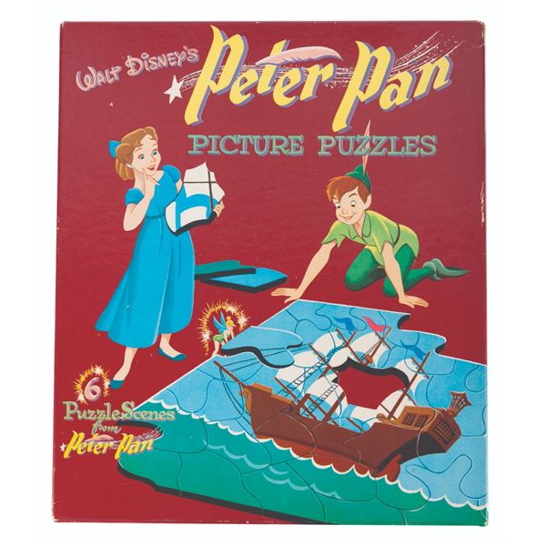 A Box Set of "Peter Pan" Picture Puzzles.