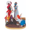 Image 1 : A "Peter Pan" Captain Hook with Wendy Ceramic Figure.