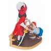 Image 3 : A "Peter Pan" Captain Hook with Wendy Ceramic Figure.