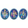 Image 1 : A Trio of Tinker Bell Figural Plates.