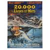 Image 1 : A "20,000 Leagues Under the Sea Reissue" French Grande Poster.