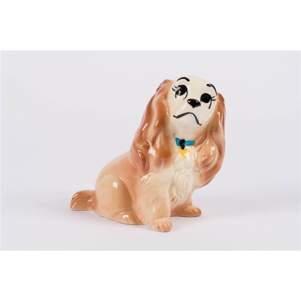 A 1950s Lady Ceramic Bank by Hagen-Renaker.