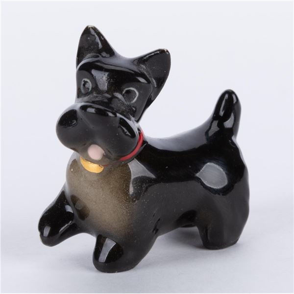 A "Lady and the Tramp" Jock Ceramic Figurine.