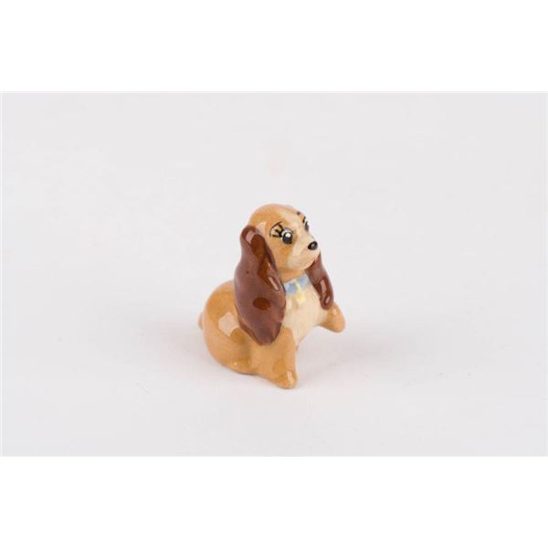 A "Lady and the Tramp" Figurine by Hagen Renaker.