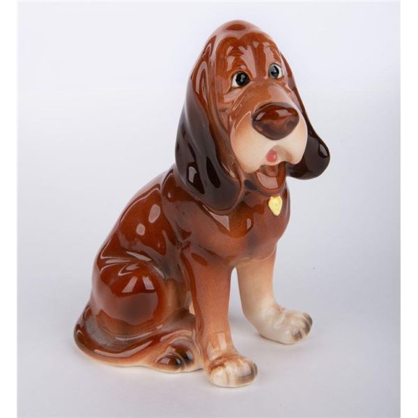 A "Lady and the Tramp" Trusty Ceramic Figurine.