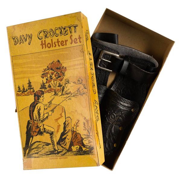 A Davy Crockett Holster Set.