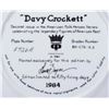 Image 2 : A Davy Crockett Decorative Plate.