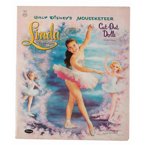 A Mousketeer Linda Cut Out Doll Set.