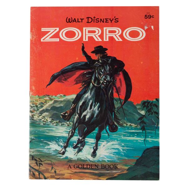 A Walt Disney's Zorro Golden Book.