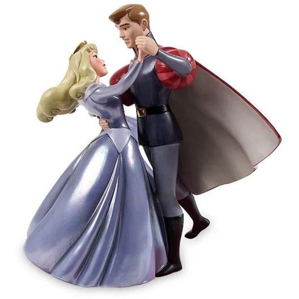 A WDCC Princess Aurora and Prince Phillip Figurine.