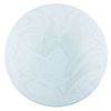 Image 1 : A "Sleeping Beauty" Maleficent Etched Glass Plate.