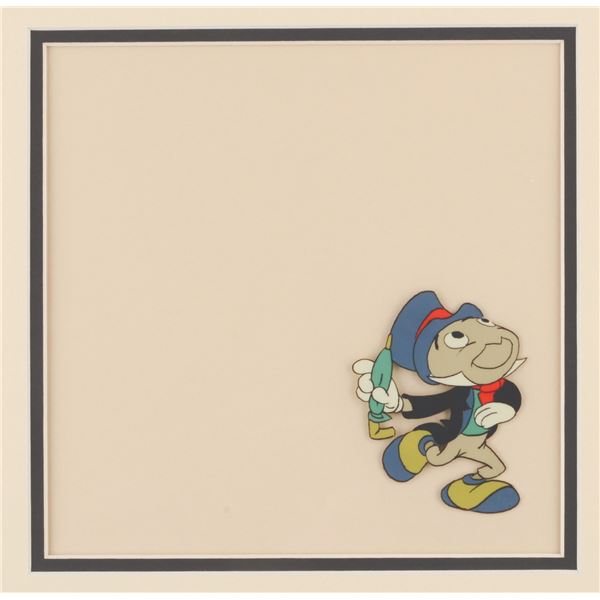 An Original Production Cel of Jiminy Cricket.