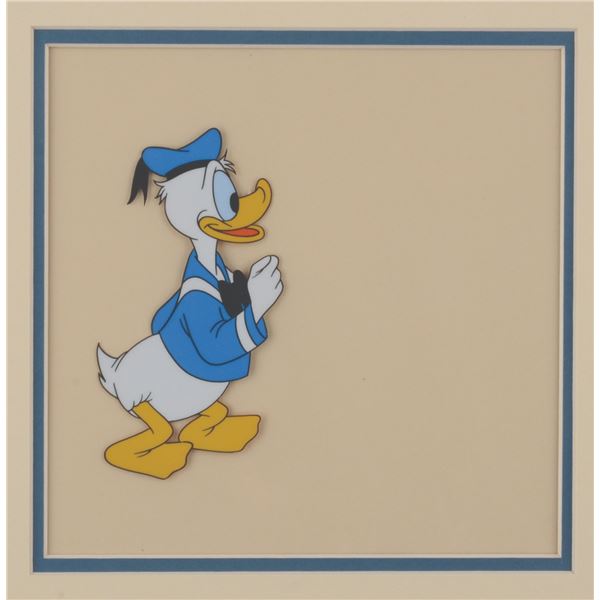 An Original Production Cel of Donald Duck.