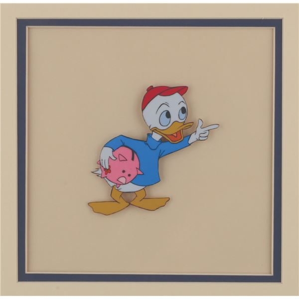 An Original "Scrooge McDuck and Money" Production Cel.