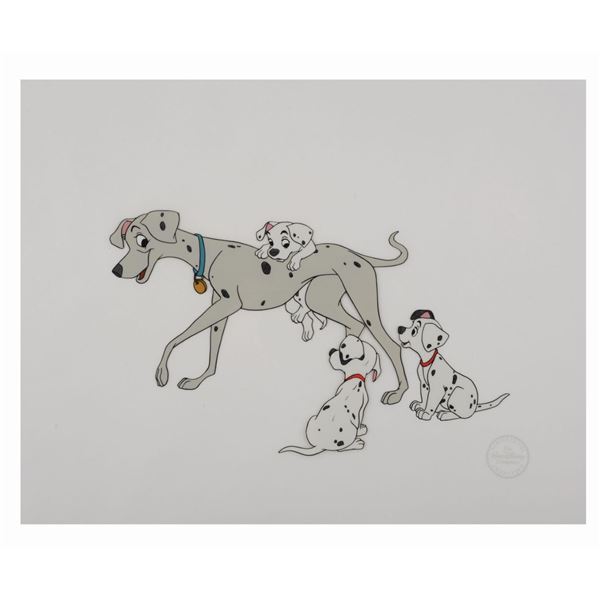 An "One Hundred and One Dalmatians" Sericel.