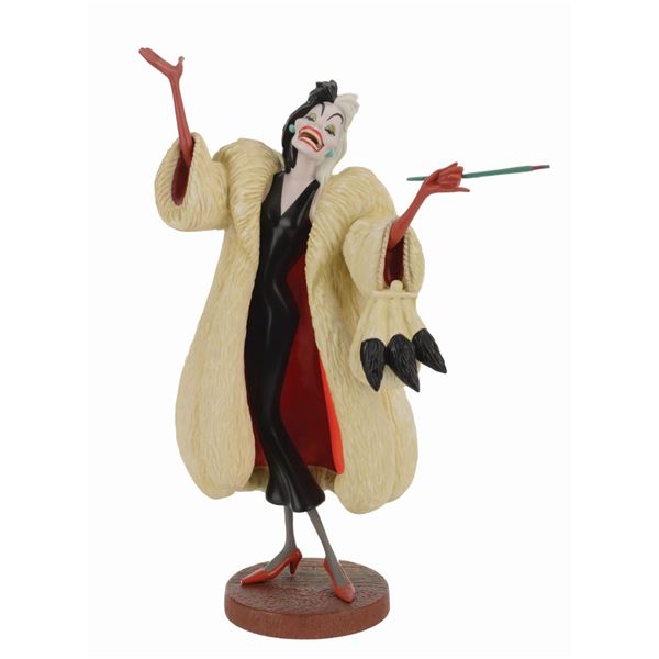 A WDCC Cruella De Vil Sculpture.