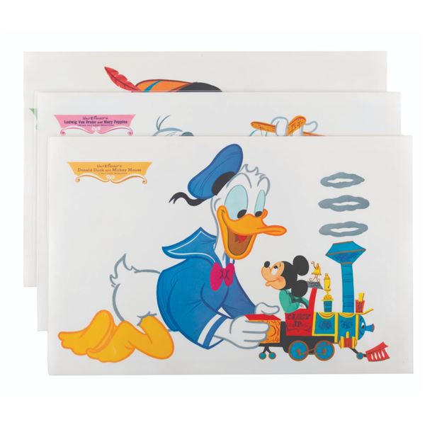 A Trio of RCA Disney Placemats.