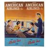 Image 1 : An American Airlines World's Fair Line Map.