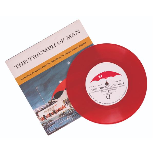A World's Fair "Triumph of Man" Souvenir Record.