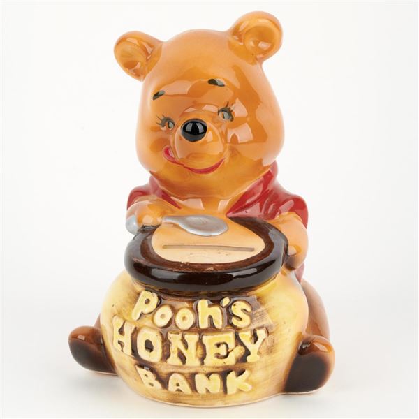 A Winnie the Pooh's Honey Bank.