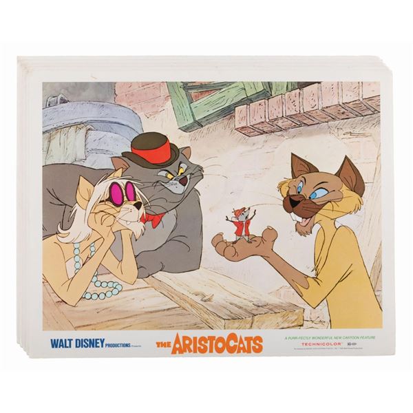 A Set of "The Aristocats" Lobby Cards.
