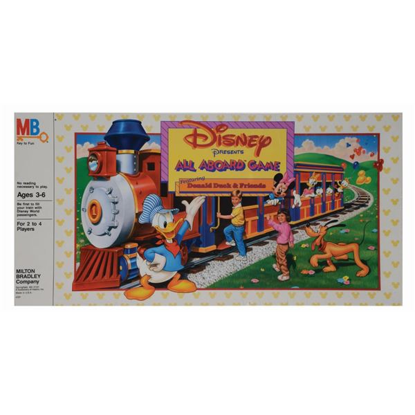 A Disney Presents All Aboard Board Game.