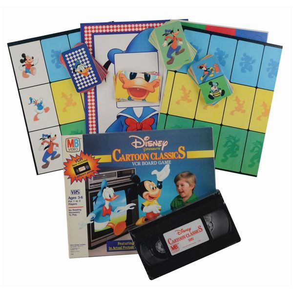 A Disney Cartoon Classics VCR Board Game.