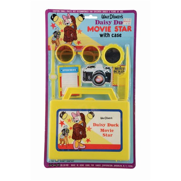 A Toy Daisy Duck Movie Star Kit with Case.