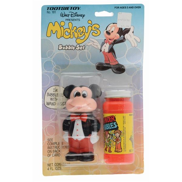 A 1986 Mickey Mouse Bubble Set.