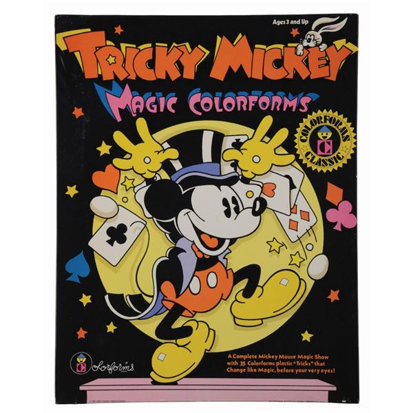 A Tricky Mickey Magic Colorforms Set.