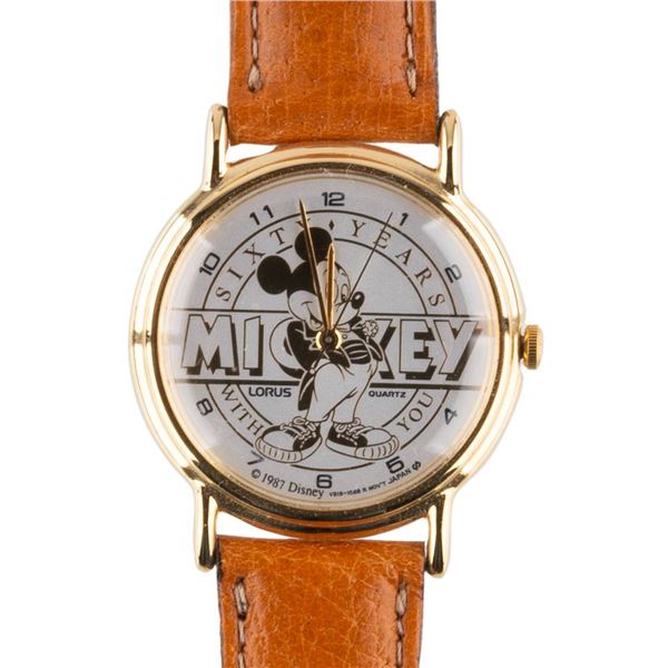 A Sixty Years with You Mickey Watch.