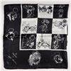 Image 1 : A John Hench 55th Anniversary "55 Mickeys" Silk Scarf.