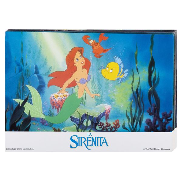 A Set of Spanish "The Little Mermaid"  Lobby Cards.