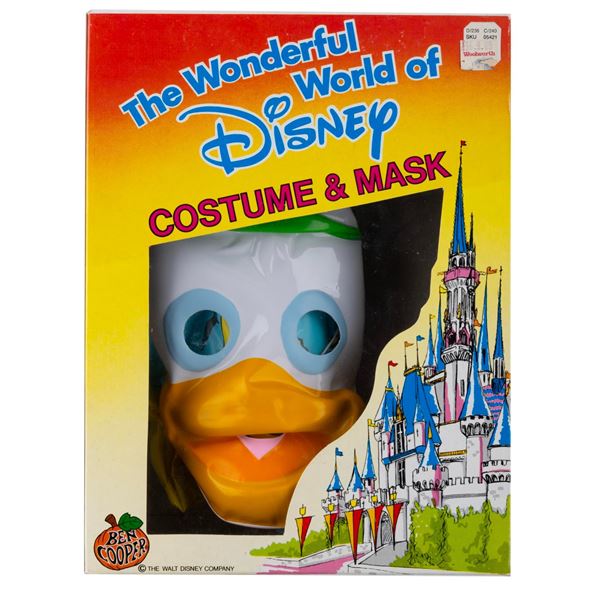 A Ben Cooper Louie Duck Costume and Mask.