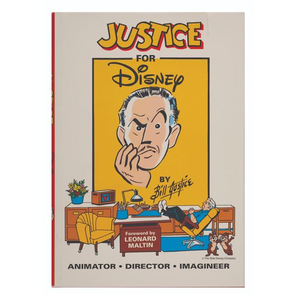A Signed Justice for Disney Book.