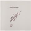 Image 2 : A Signed Justice for Disney Book.