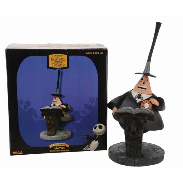 A "Nightmare Before Christmas" Mayor of Halloweentown Bobblehead.