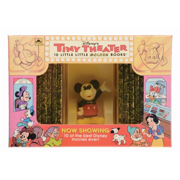 A Disney's Tiny Theater Set of 10 Little Golden Books.