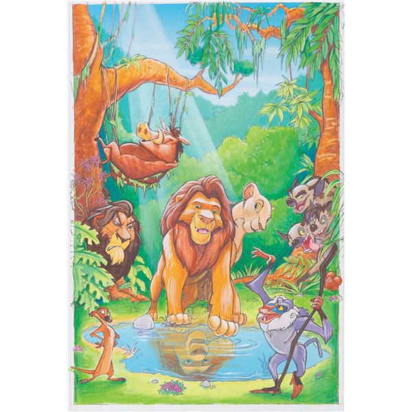 A "Lion King" Concept Artwork.