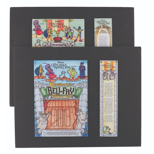 "The Hunchback of Notre Dame" Kellogg's Development Art.