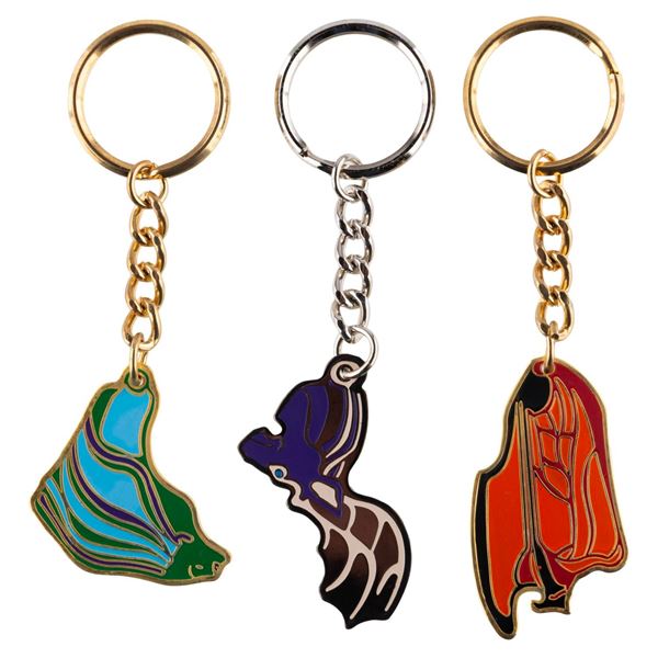 A Set of "Fantasia 2000" Keychains