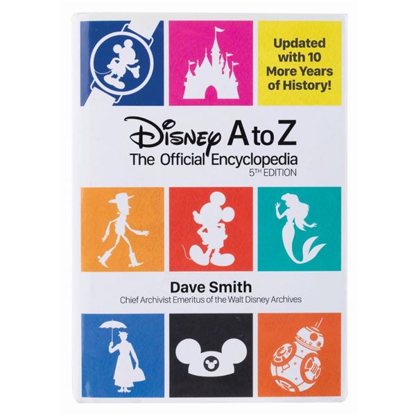 A 5th Edition Disney A to Z: The Official Encyclopedia Book.