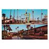 Image 1 : A 1960s Magic Star Motel Anaheim Postcard.
