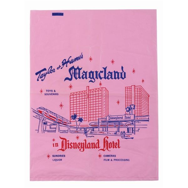 A Disneyland Hotel Taylor & Hume's Magicland Bag.