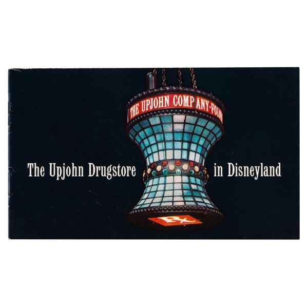 An Upjohn Drugstore at Disneyland Brochure.