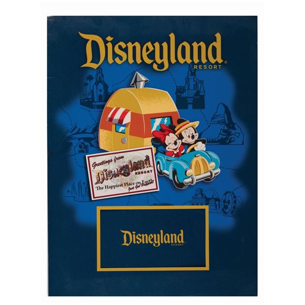 A Disneyland Resort Folder.