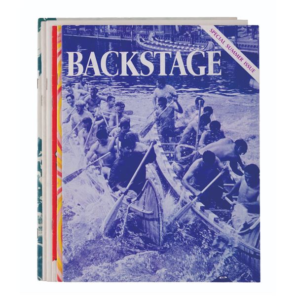 A Set of 1960s-70s Backstage Magazines.