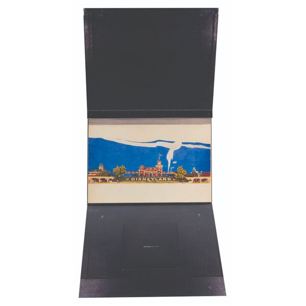 A Facsimile 1954 Disneyland Prospectus Concept Art Portfolio.